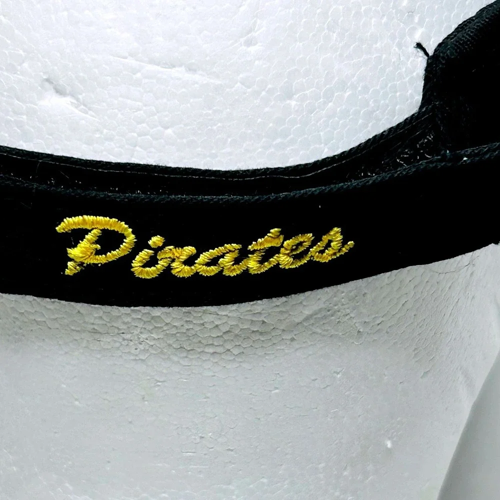 PITTSBURGH PIRATES BLACK‎ VISOR MVP AUTHENTIC MLB BASEBALL TEAM ADJUSTABLE
